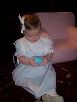 Easter Morning Dress and Egg.JPG